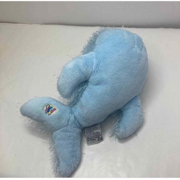 Webkins NO CODE Whale Light Blue Sea Life Plush Stuffed Animal Toy Fuzzy Decor - Picture 6 of 8